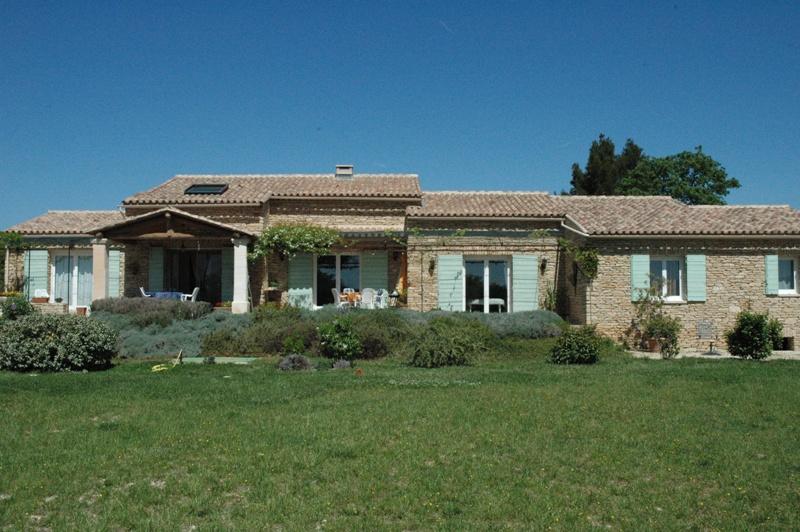 Maison moderne - magnifique vue sur Luberon